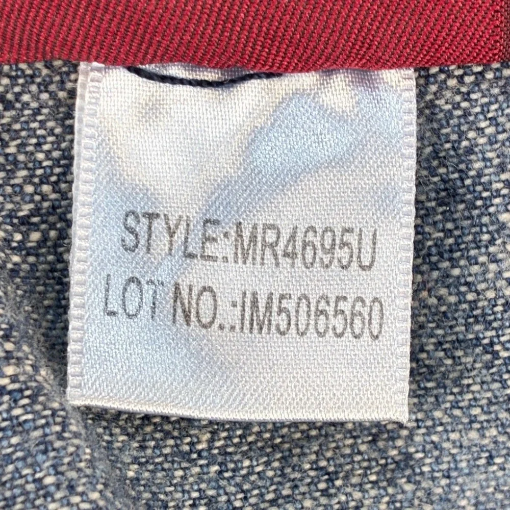 Parasuco Ergonomic Baggy Wide Leg Jeans Mens 38 Blue Y2K Vintage Denim Flawed